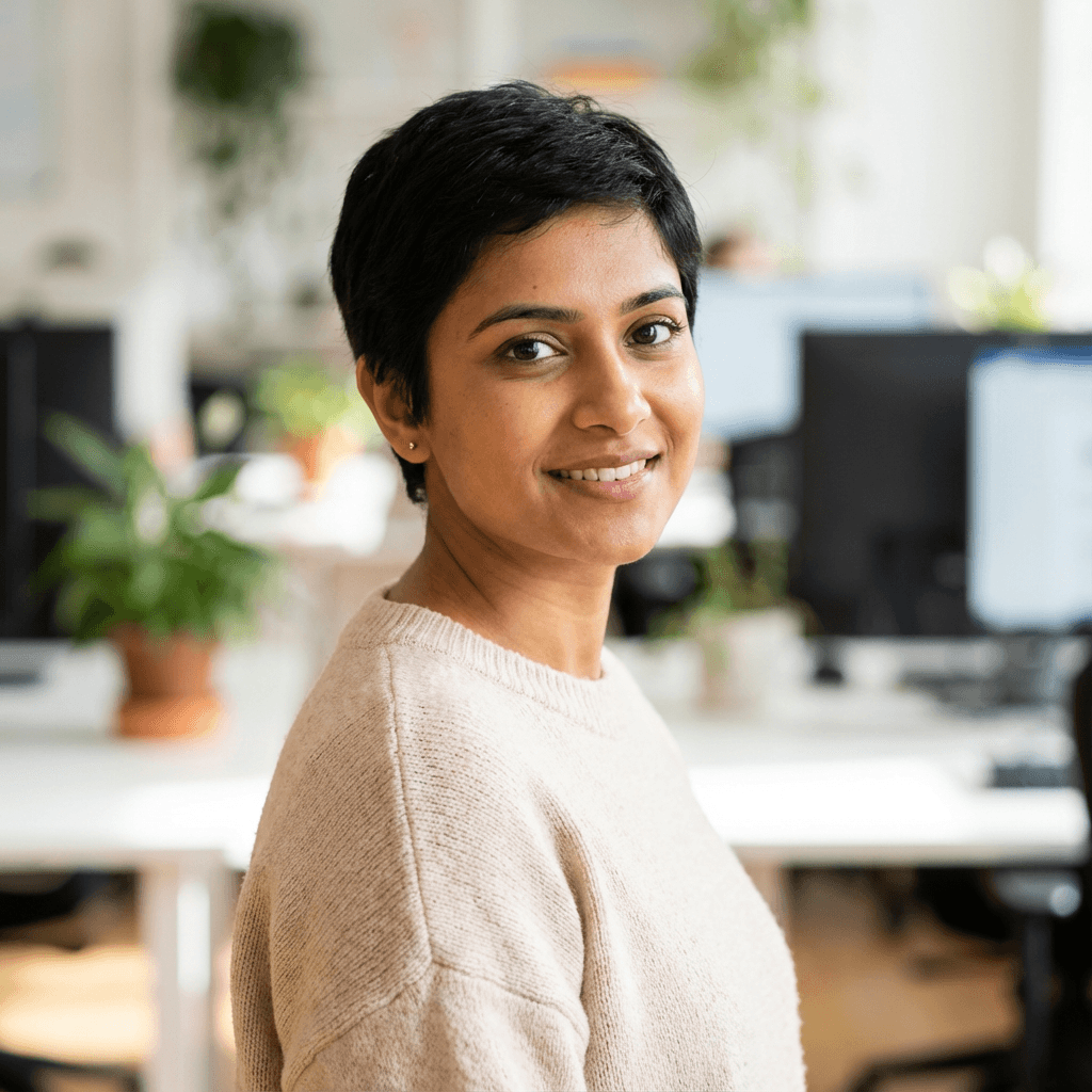 Portrait of Ananya Gupta, co-founder of a D2C brand