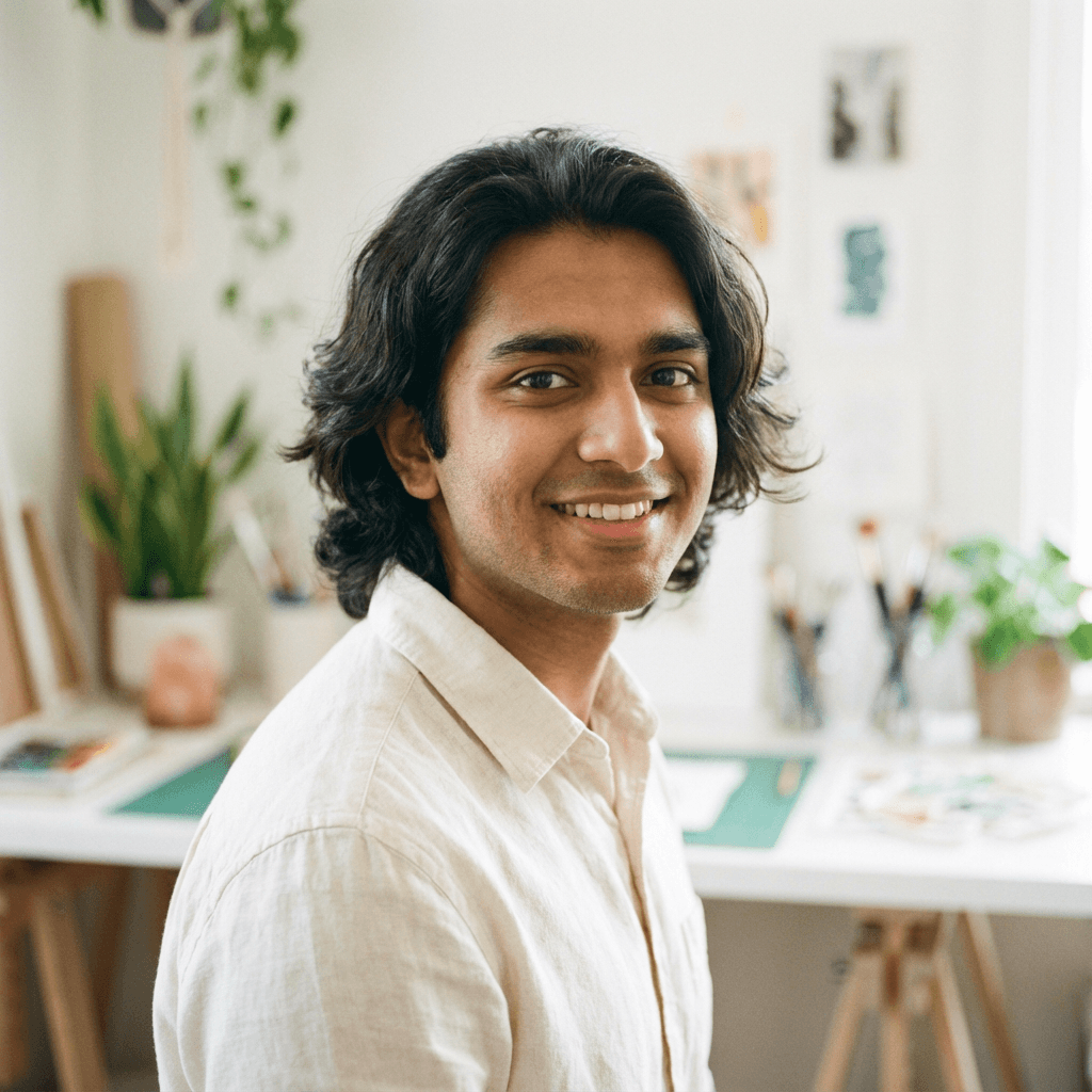 Portrait of Rohit Sharma, founder of a SaaS startup